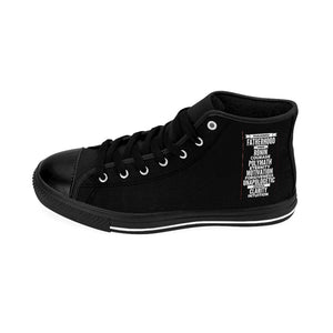 H & K 13 Philosophies Men's High-top Sneakers