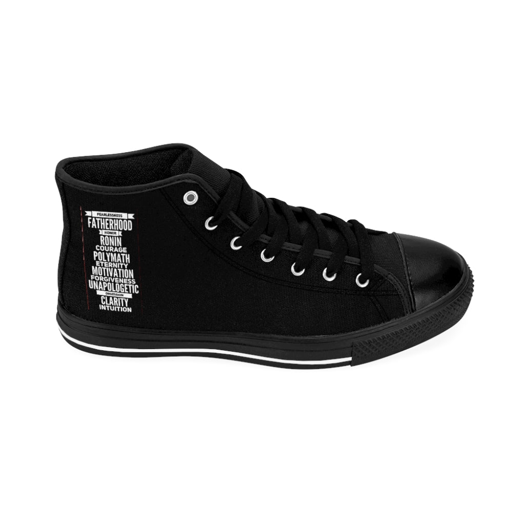 H & K 13 Philosophies Men's High-top Sneakers