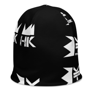 H & K Crown All-Over Print Beanie