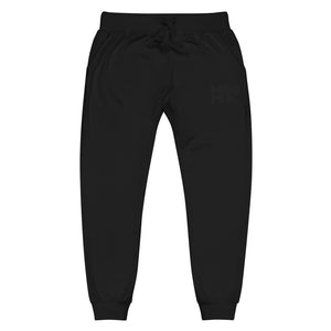 H & K Black Crown fleece sweatpants