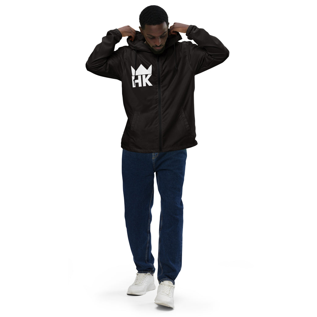 H & K Swole Life lightweight zip up windbreaker